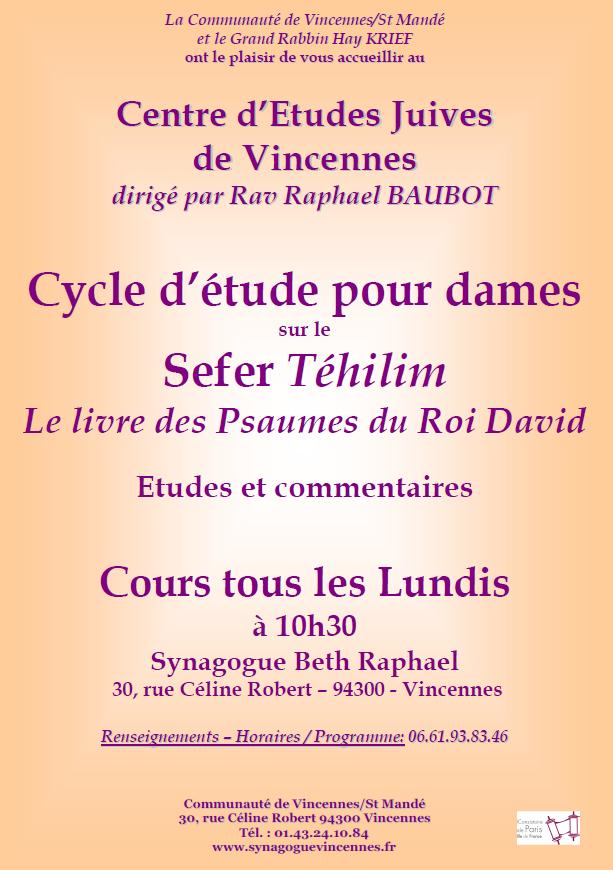 Cycle d'etude pour dames